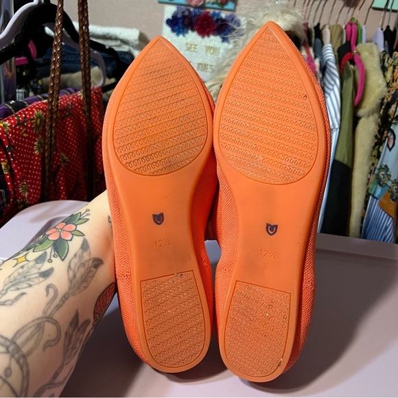Rothy’s Coral Pointed Flats US 12.5 - Picture 8 of 12